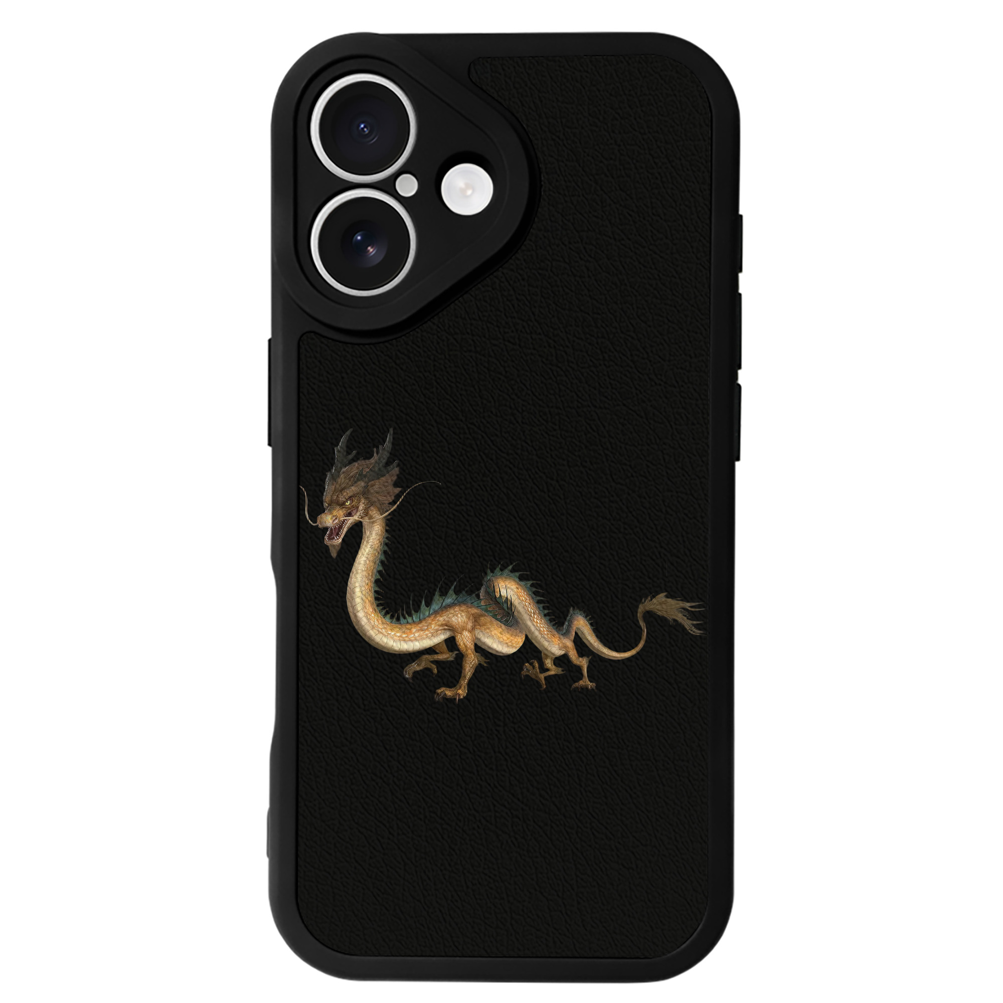 （画像用） Ne Zha 2 ナタ 魔童の大暴れ 【iPhone 16シリーズ対応】シリコンスマホケース（レザー調） 材質：シリコン